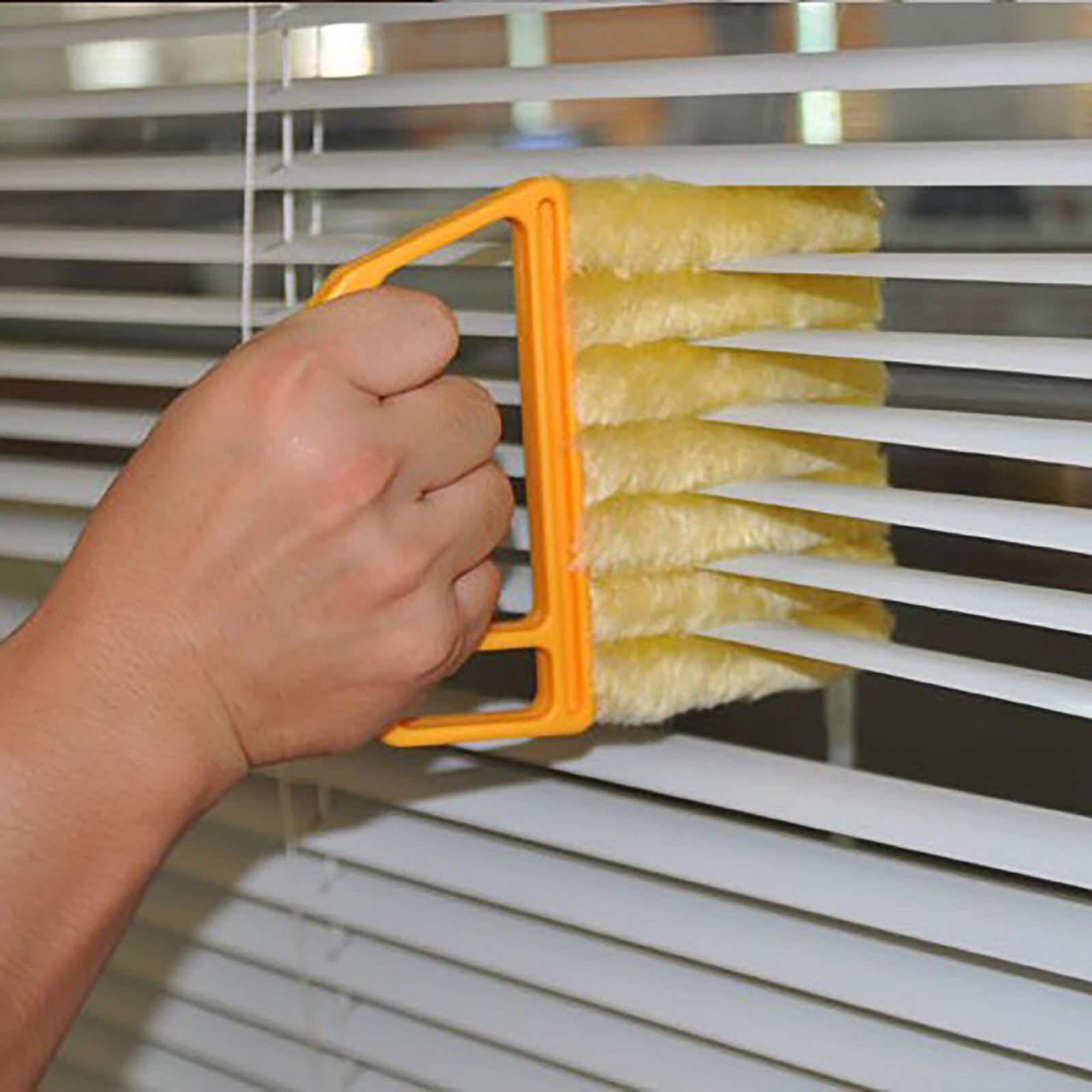 25# Useful Microfiber Window Cleaning Brush Air Conditioner Cleaning Brush Can Be Removed And Cleaned With Shutter Brush Tools