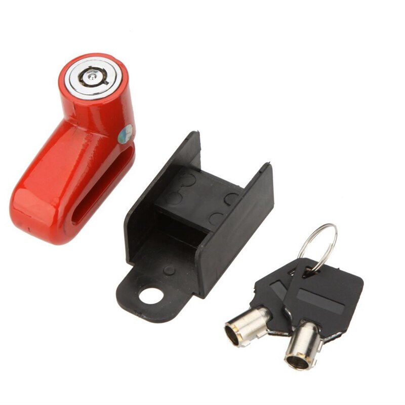 Cycling Motorcycle Bike Bicycle Security Anti-Theft Safety Rotor Disc Brake Wheel Lock