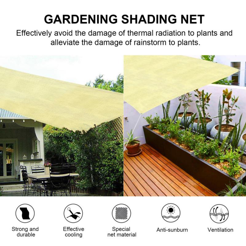 Garden Plant Shade Net Home Multifunction Shade Cover Vegetable Garden Insect-Proof Shade Net For Garden