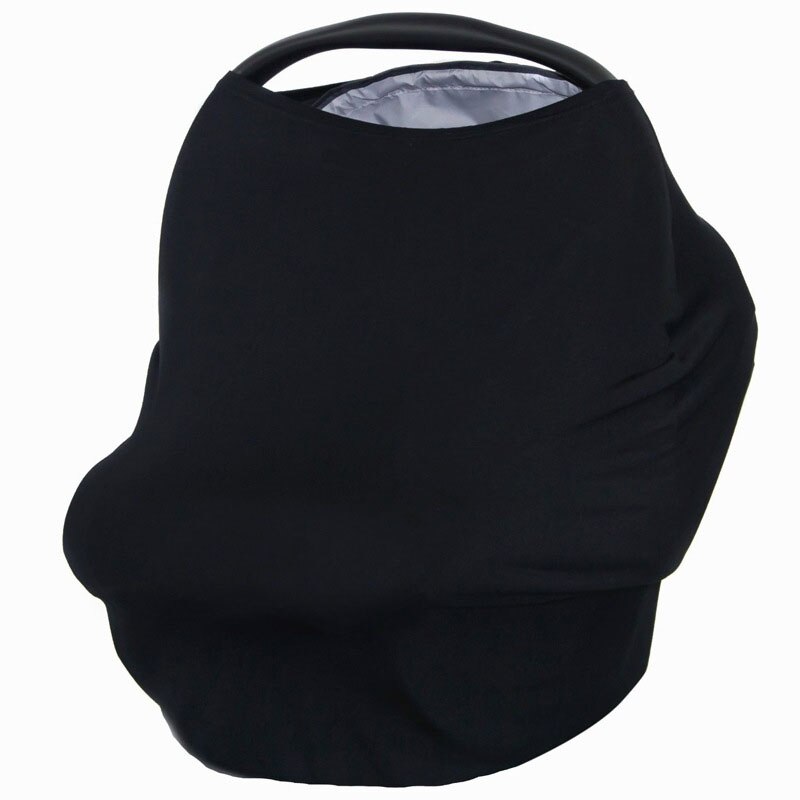 3 In 1 Multi Use Cover Lactation Nursing Cover Solid Color Baby Carseat Cover Newborn Breastfeeding Cape Shopping Pram Stroller: ZC0004