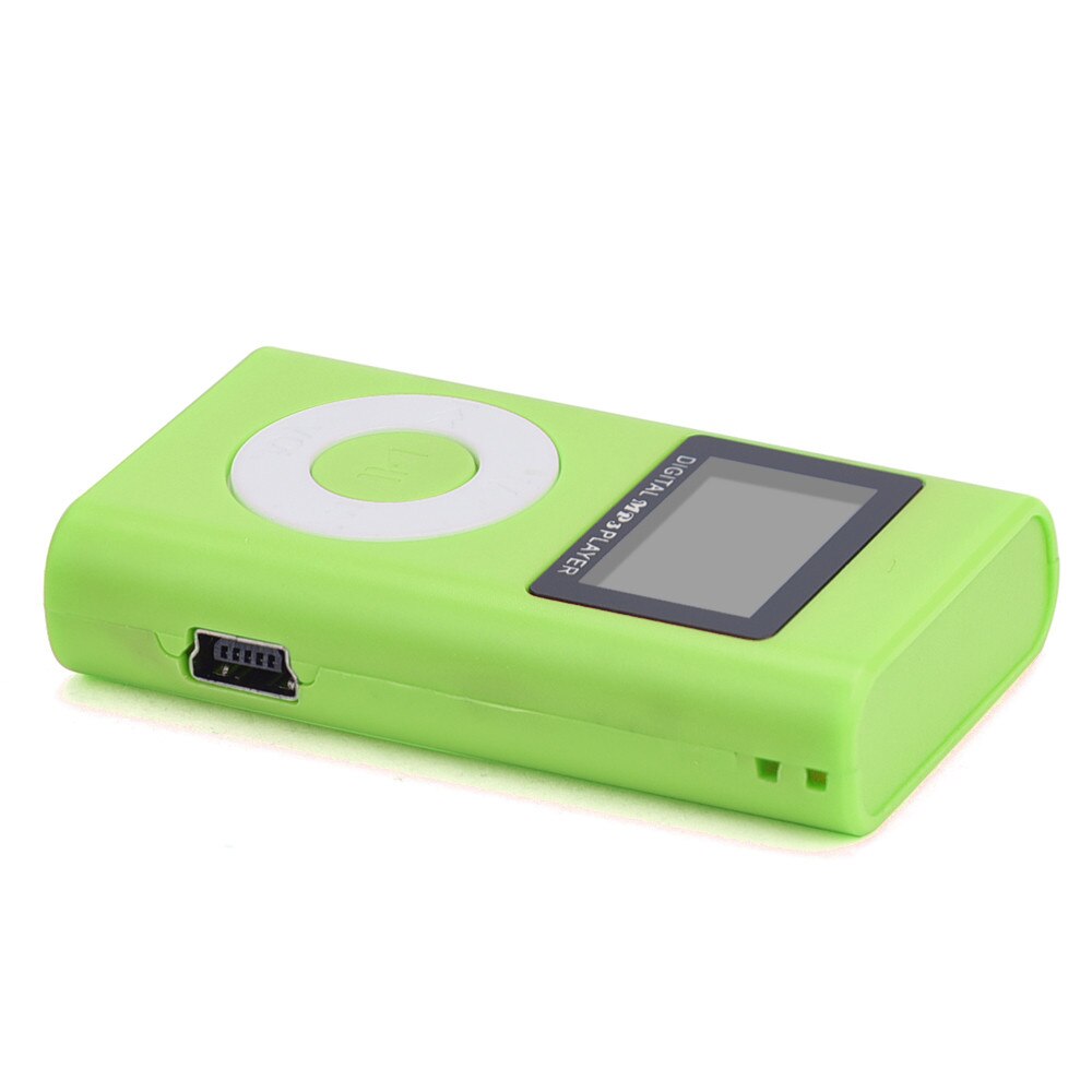 Reproductor Mp3 con Usb, Clip multimedia, Mini reproductor Mp3, pantalla Lcd, compatible con tarjeta Micro Sd, Tf, Walkman rojo, 32gb