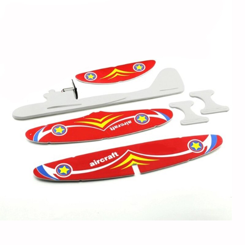Elektrisk hand thg skum flygplan elektrisk gunga usb laddning flygmodell glider leksak utomhus leksak