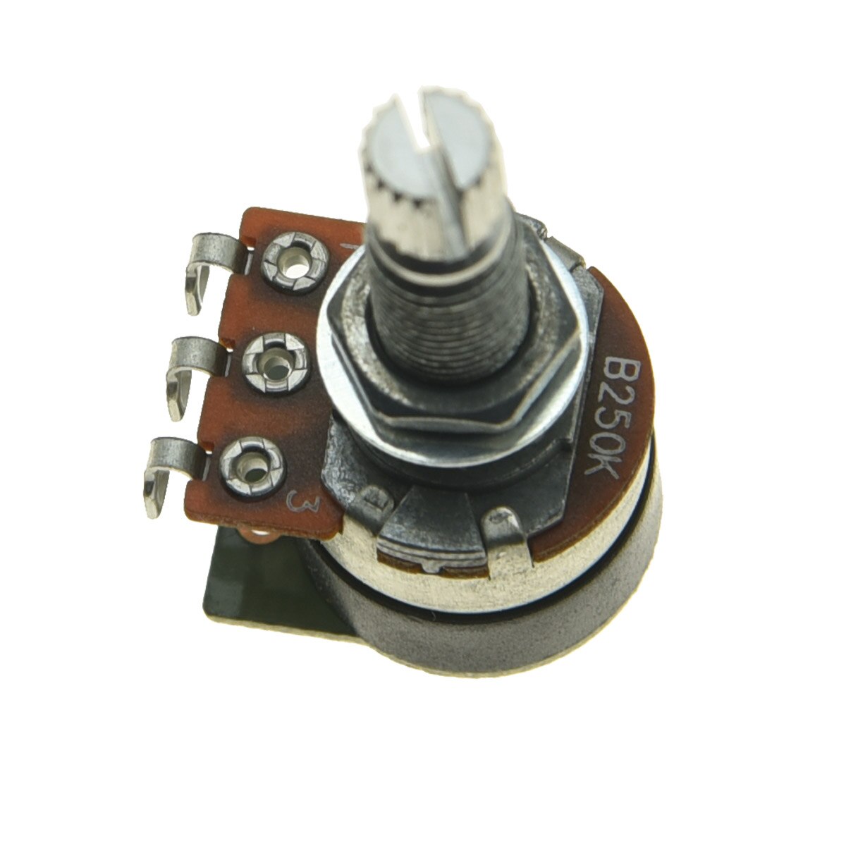 Shadow Kill Pot Guitar Bass Potentiometer w/ Push Switch to Kill the Sound Audio/Linear Taper A25K/A250K/A500K/B25K/B250K/B500K: B250K