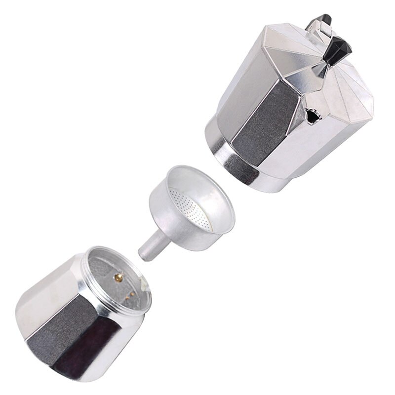 Yoholoo italiensk moka kaffekande mokka komfur espresso kaffe cafetera perkolator cezve geyser latte kaffemaskine