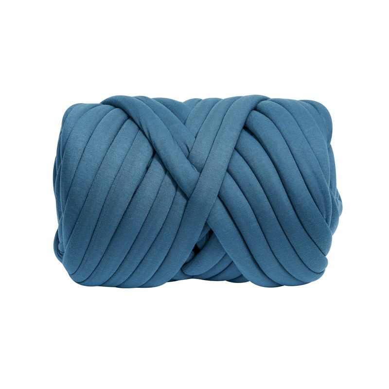 500G Thick Chunky Yarn Cored Cotton Wool Tube Yarn for DIY Blanket Hat Bulky Arm Roving Handwork Knitting Spin Yarn