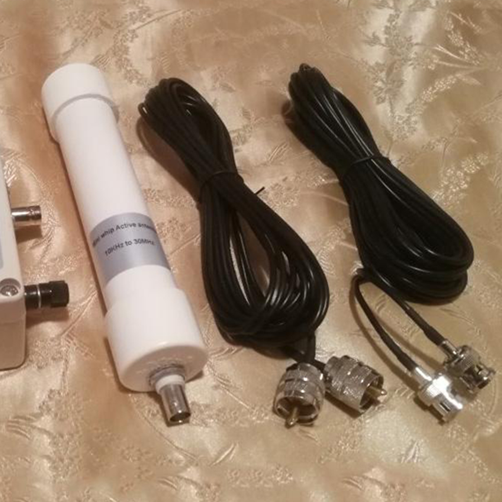 Active Antenna for Short Wave Radio Waterproof Rainproof Antenna - 10kHz to