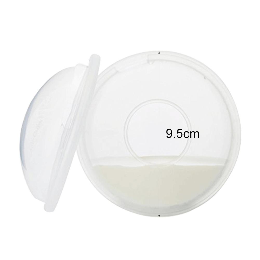 2PCS Baby Lining Breast Milk Collector Feed Postpartum Pads For The Chest Nipple Suction Container Reusable Nursing