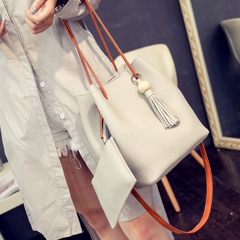 Newly Women Shoulder Bag with Handbag Set Tote Messenger Satchel Crossbody Bags CLA88