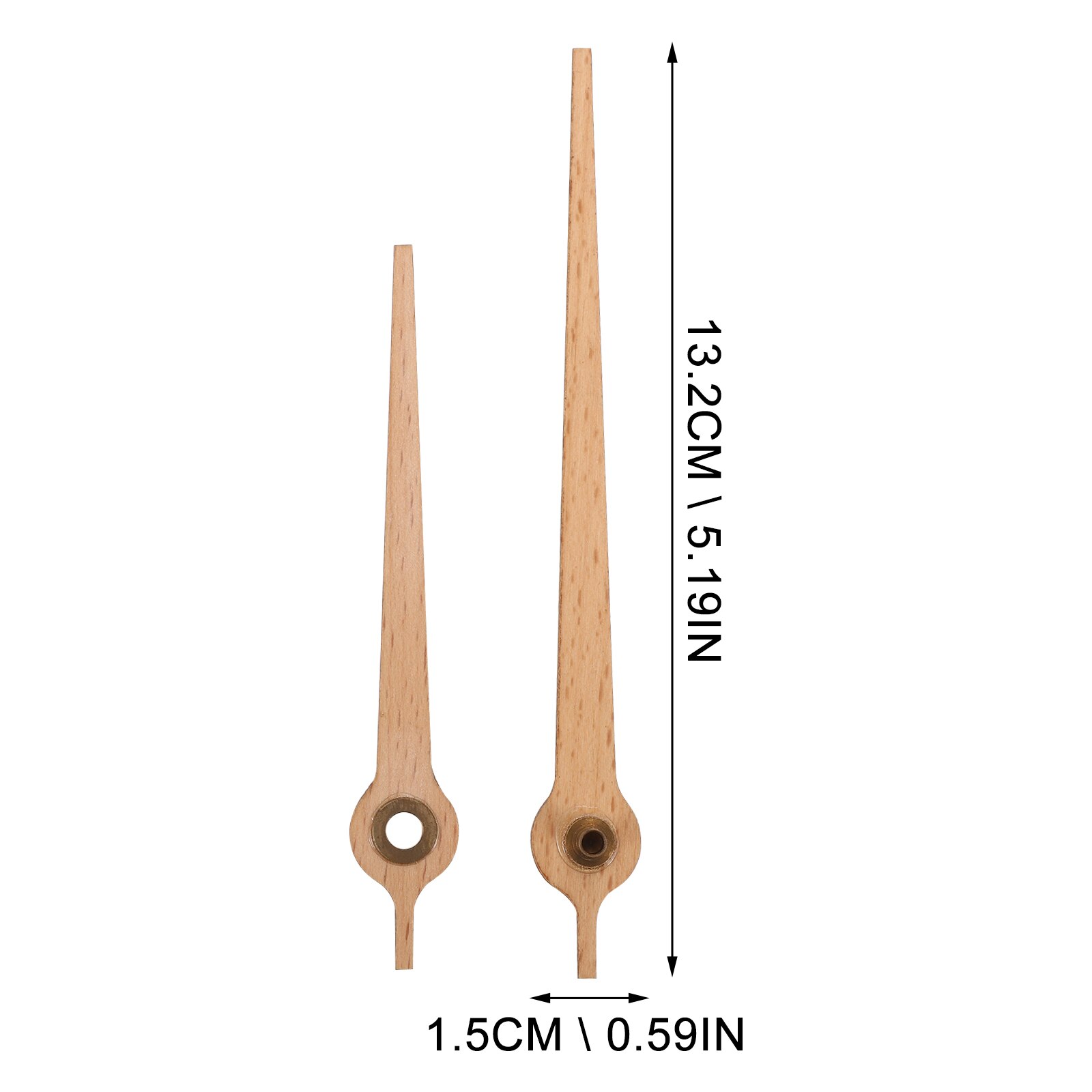 1 einstellen Heimat DIY Holz Hand Uhr Wanduhr Zubehör Einfache Wanduhr Zeiger