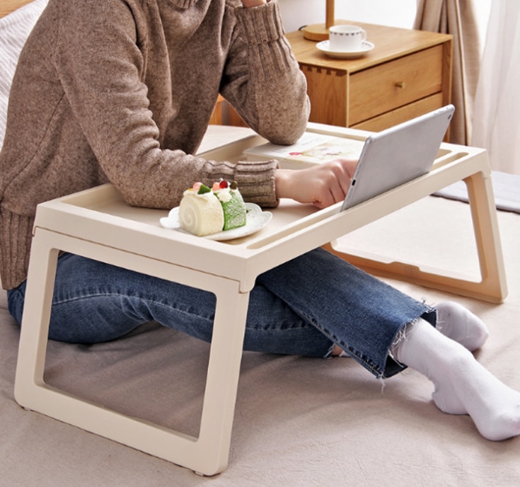 Einfache Faltbare Multifunktions Sofa Bett Laptop Tisch essen Studium Auf Sofa Bett Tragbare Anti-Schleudern Tisch Büro Möbel LF714