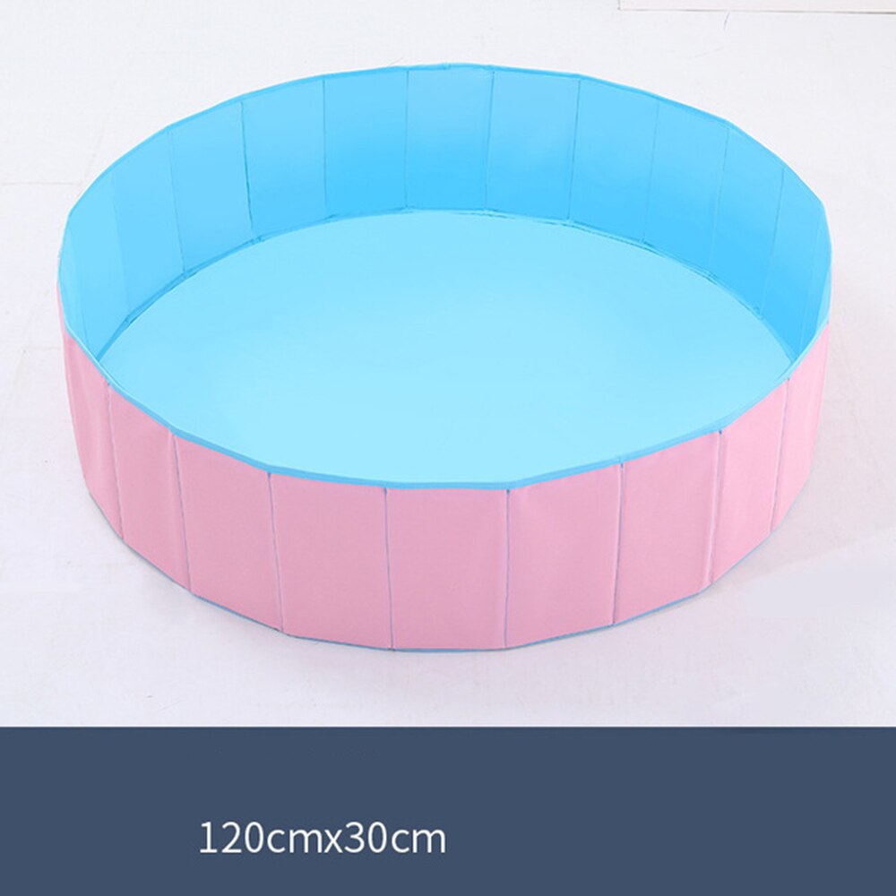 A secco Piscina Per Bambini Infantile Pozzi Palla Rotonda Pieghevole Piscina di Palline Oceano Palla Box Giocattolo Lavabile Pieghevole Bambino Recinzione di Camera decor: WJ4059B 120