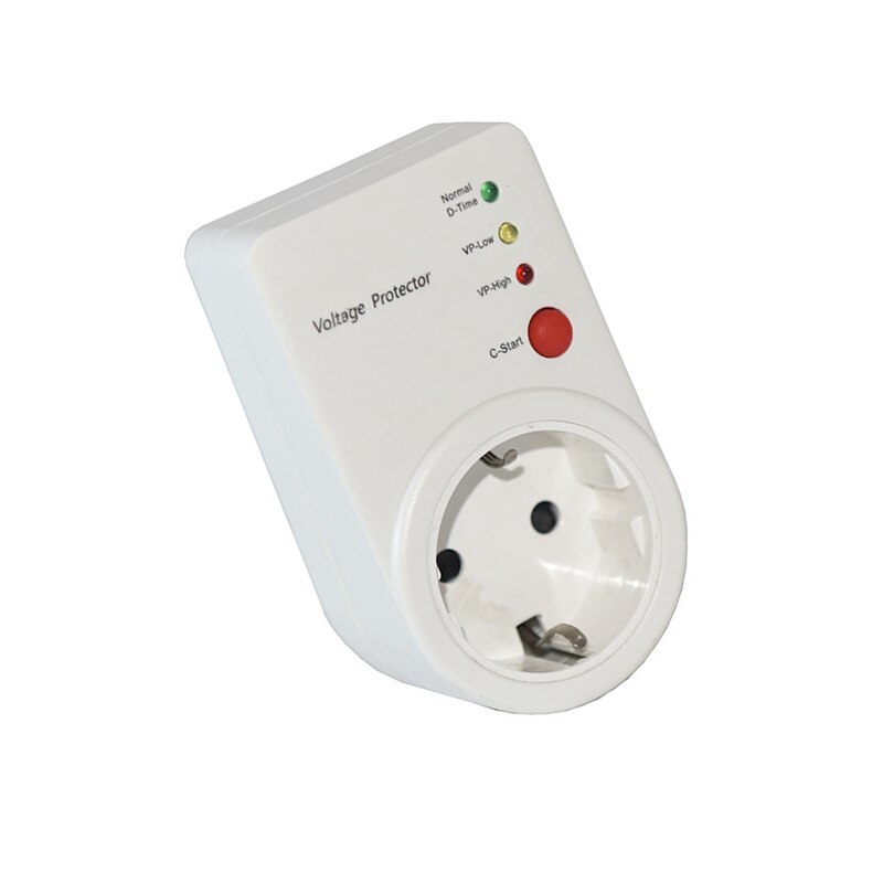 Automatische Spannung Umschalter AVS 16A 220V Energie Anstieg Schutz EU Steckdose typ Spannung Sicher Kühlschrank Schutz