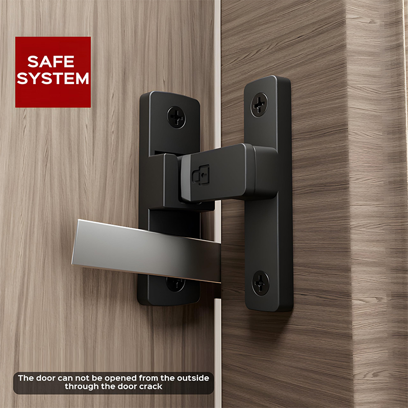 Deurslot 90/180 Graden Schuurbout Gegoten Roestvrijstalen Haak Klink Raam Kast Sloten Met Schroeven Haaks Glijdende Poort Slot