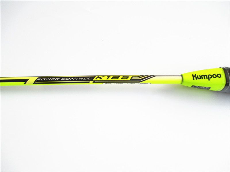 Kumpoo Badminton Racket Super Light 4U 80-84g Full Carbon Ball Control Racquet with 5 Colors L810OLB