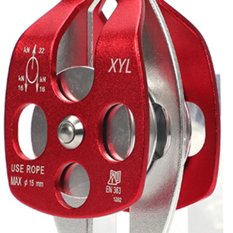 Xyl Rescue Pulley Single & Double Sheave with Swing Plate Coaxial Side Plate Double Pulley