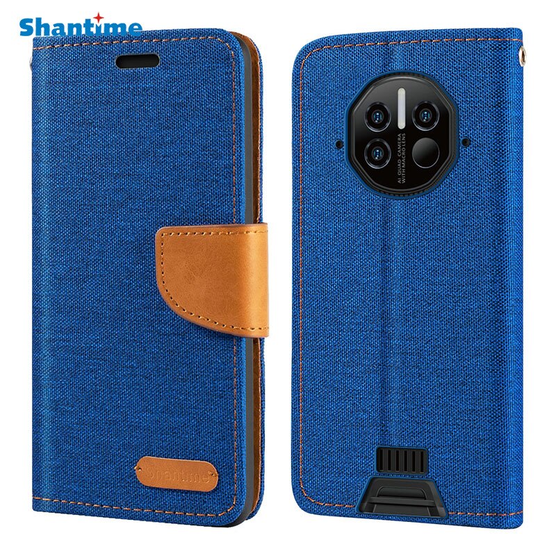 Oxford Leather Wallet Case Voor Doogee V10 Met Tpu Soft Cover Magneet Flip Case Voor Doogee V10