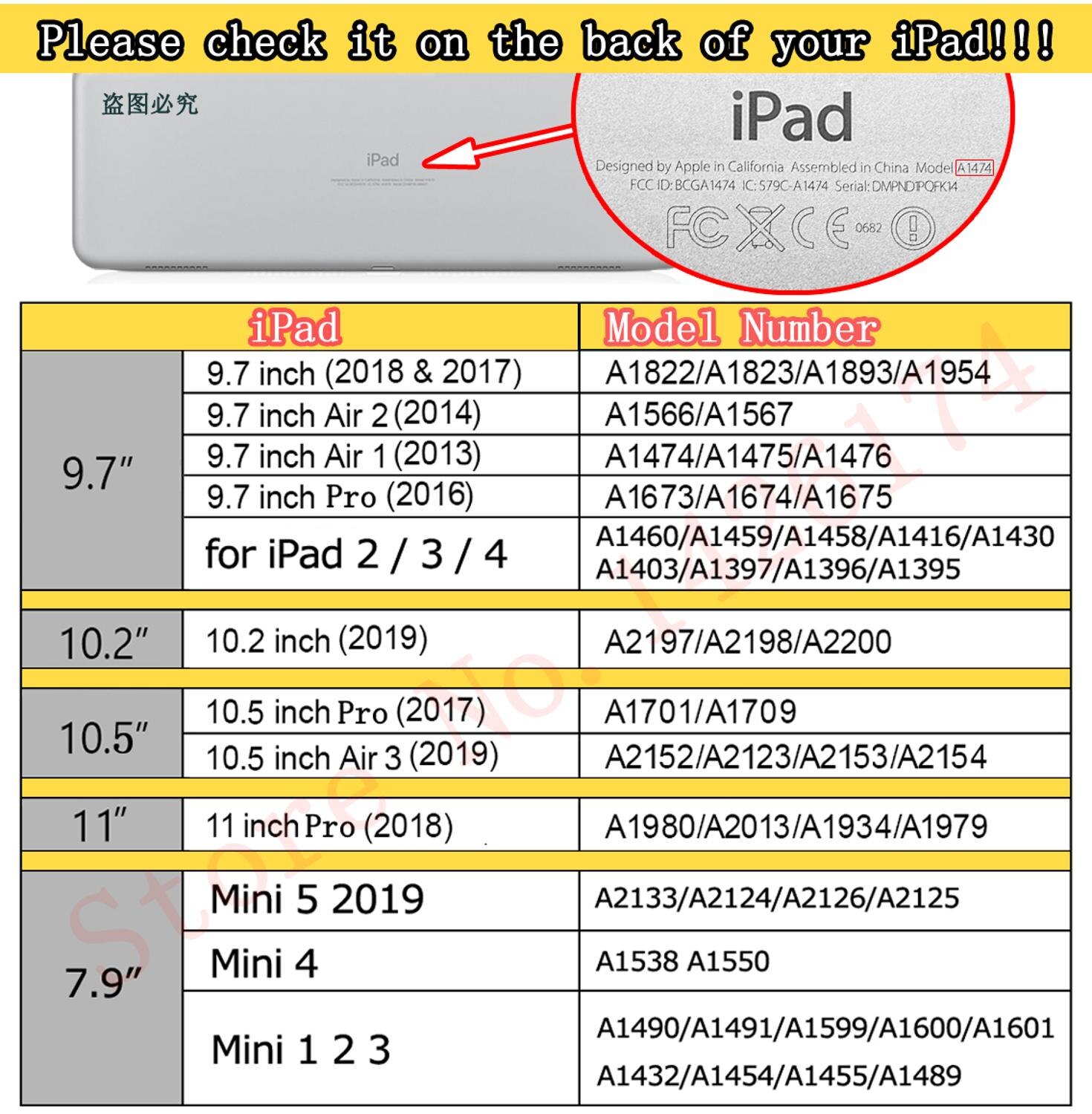 Enkelt for ipad pro 9.7 etui  / a1673 a1674 a1675,  mykt tpu skinn smart deksel for ipad 2/3/4 etui funda  a1460