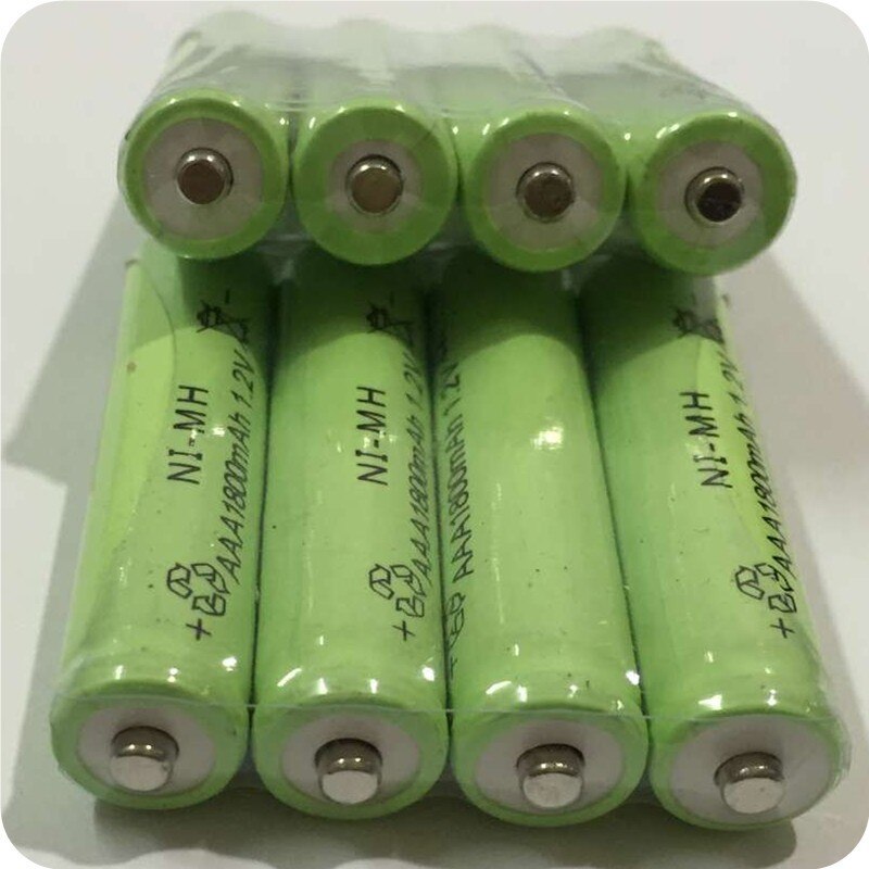 6 Stuks Aa 2800 Mah Ni-Mh Oplaadbare Batterijen + 4 Stuks Aaa 1800 Mah Oplaadbare Batterijen Voor Zaklamp/Camera