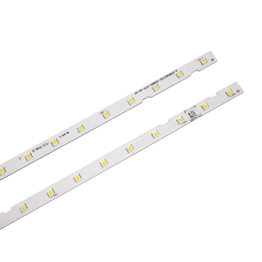 2 PCS LED de retroiluminación para Samsung UN58NU7100 UE58NU7100 un58nu710D UN58NU6080 LM41-00632A BN96-46866A JL.E580M2330-408BS