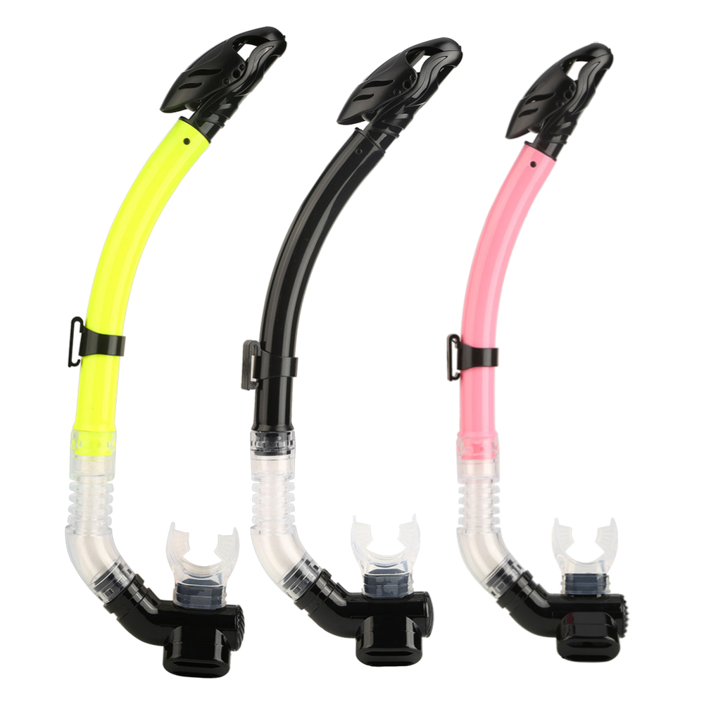 Diving Snorkel Full Dry Snorkel Soft Diving Tube Breathing Tube Swimming Diving Scuba Underwater Breathable Tube