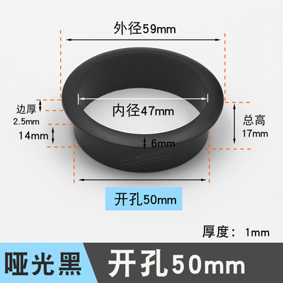 Computer Desk Cable Grommets Wire Hole Cover Cabinet Vent Decorative Ring Cable Outlet Port Furniture Hardware Desk Accessories: WHITE