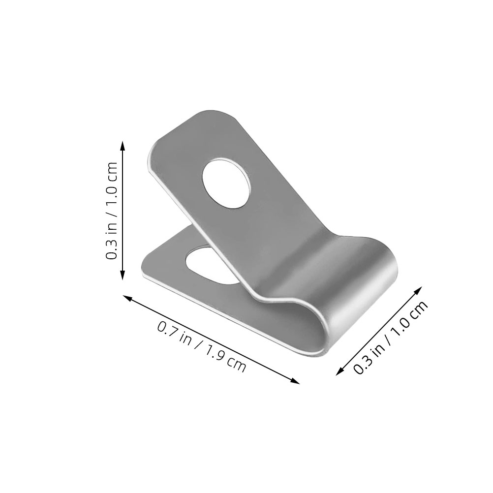 100 Sets Hek Clip Clips Onderdelen Hout Prikkeldraad Metaal Aluminium Voor Tuin Heavy Duty