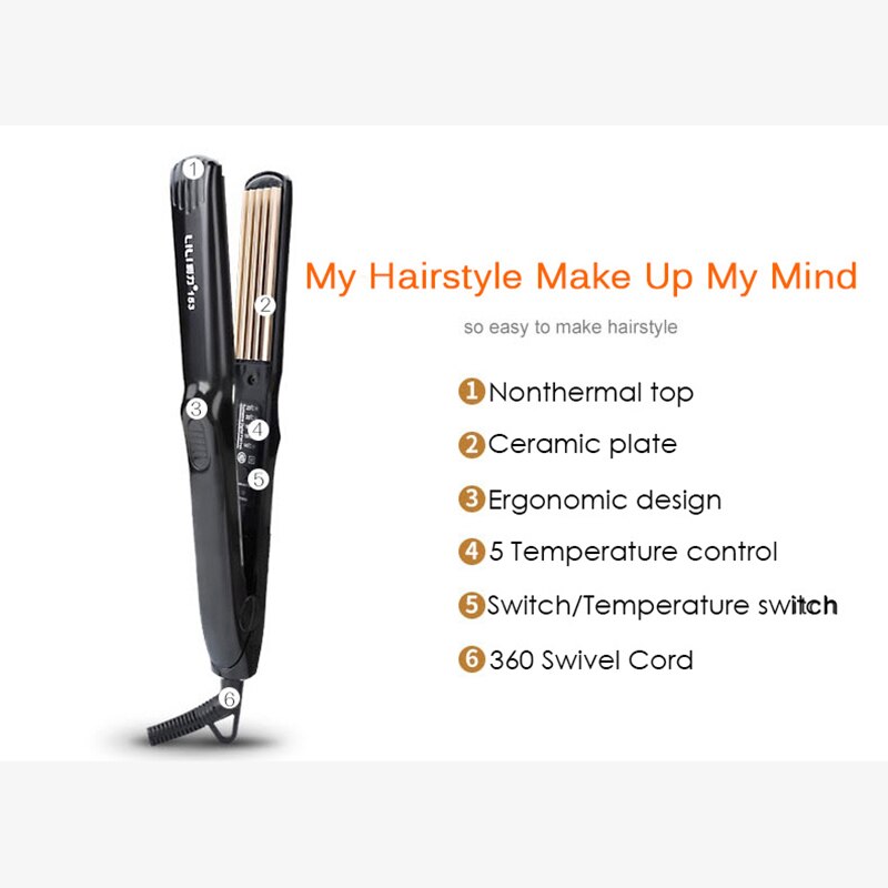 110-240V Keramische Stijltang flat iron professionele Elektrische Stijltangen haar krultang Salon Styling Tool