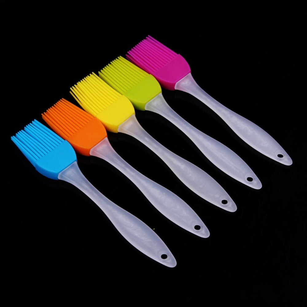 Home Kitchen Tools Flexible Silicone Basting Brush Sweep Grilling Cook Kitchen, Pastry Brushes Soft High temperature Brush