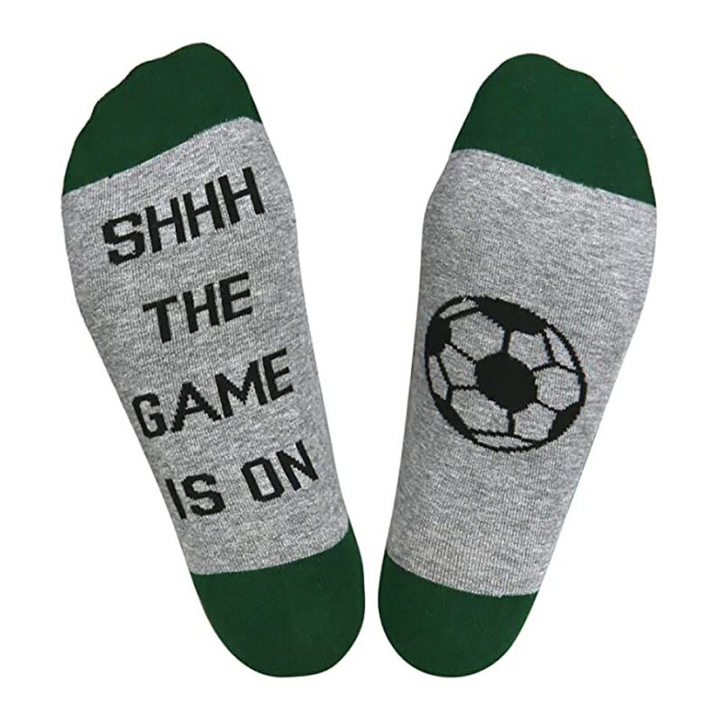 Kerst Sokken Als Je Kan Lezen Deze Sokken Kerst Sokken Herfst Winter Voetbal Medium Buis Sokken: G