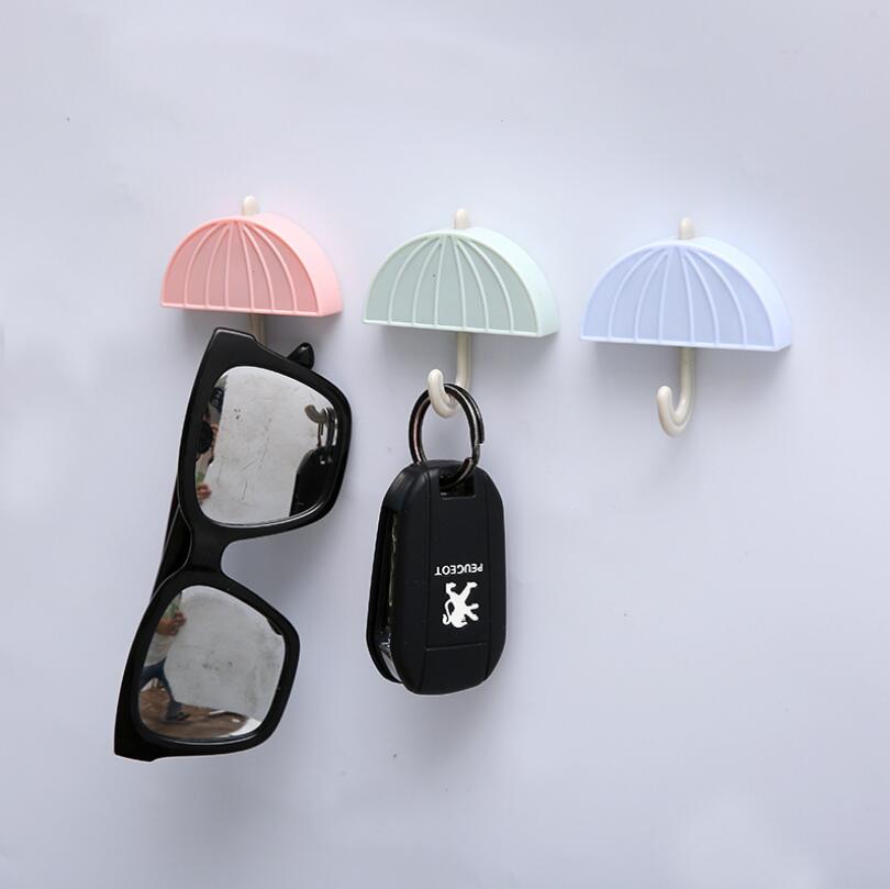 Umbrella Shaped Refrigerator Magnetic Hooks Kitchen Fridge Sticker Magic Storage Hook Hanging Holder Strong magnetic