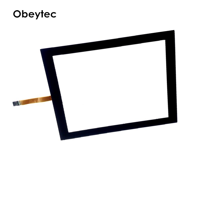 Obeytec 7inch Touch Panel, Resistive touchscreen, Zero bezel, flat surface, 5 Wire resistive touch screen, TS070A5KC01