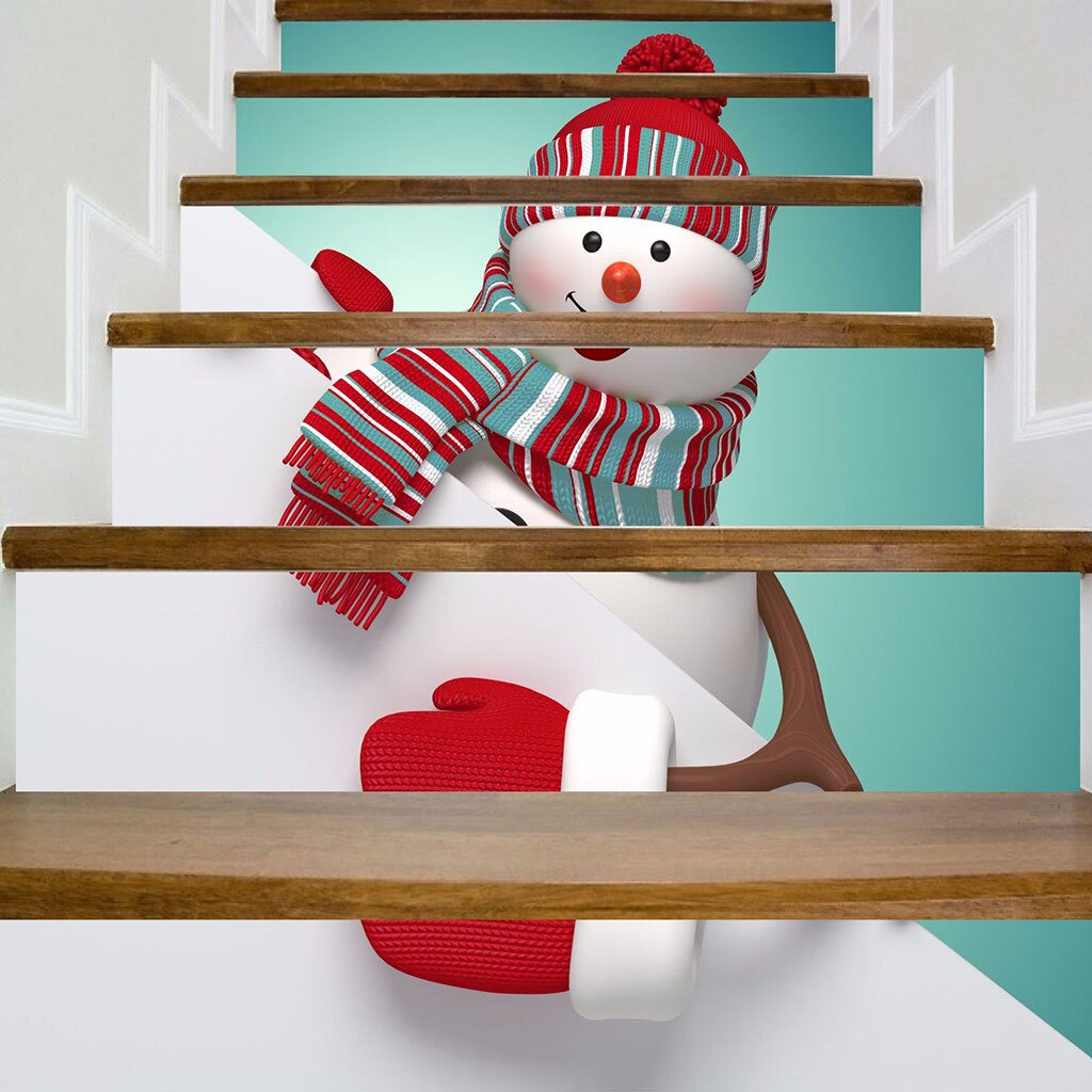 Kerst Deurstickers Set – Grote Christmas Raamstickers Decoratie