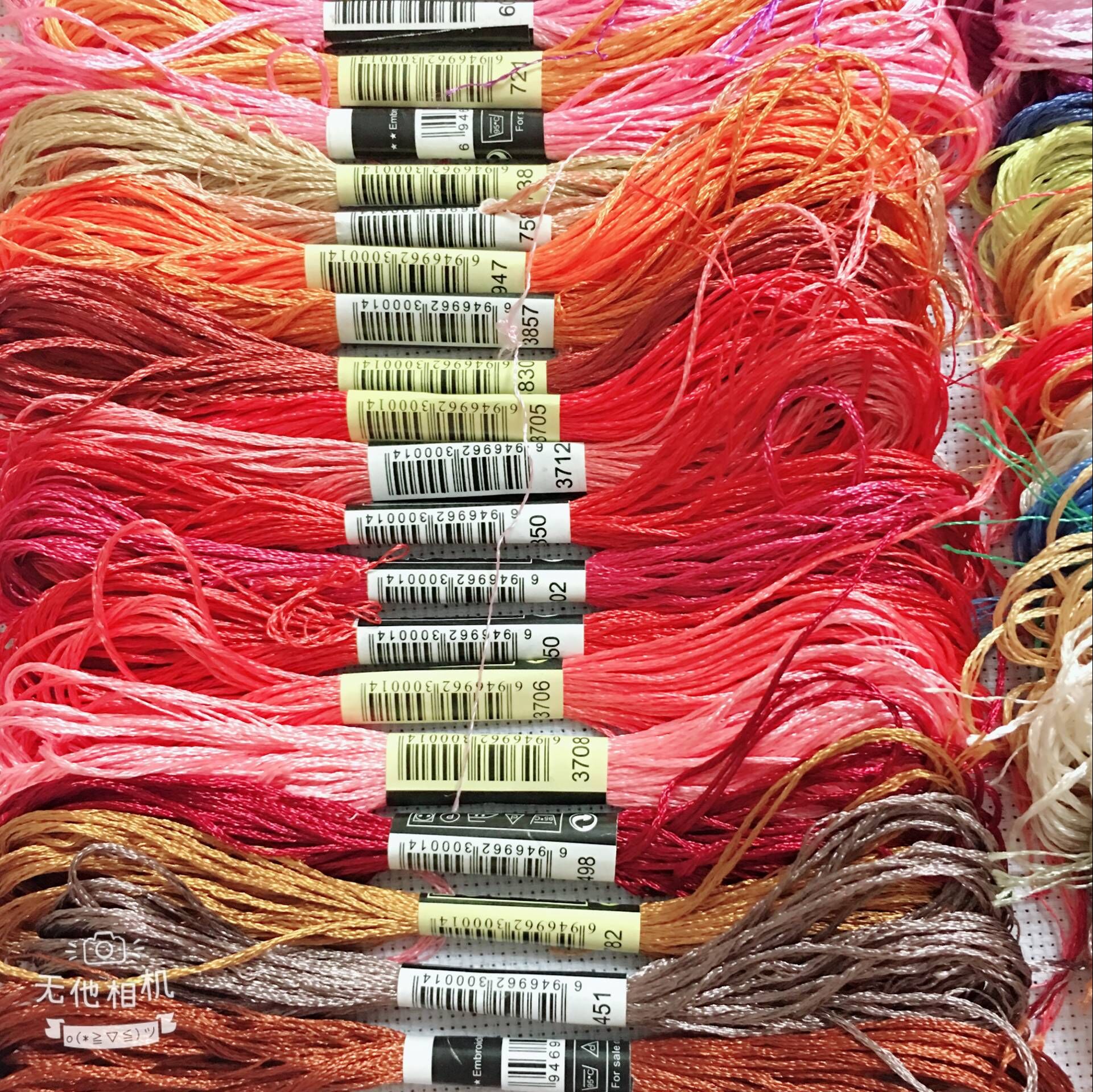 10/20/ 40/50 silk embroidery100% silk thread Spiraea embroide silk thread small sticks of hand embroidery cross stitch