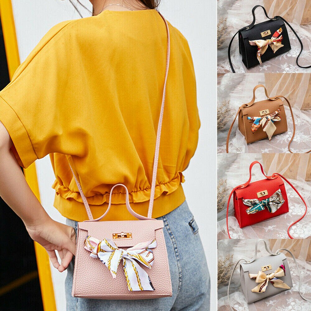 Donne Carino Mini Crossbody di Spalla Borsa da Viaggio Elegante Dell'unità di Elaborazione Della Busta di Cuoio Croce Corpo Messenger Piccole Borse E Borsa