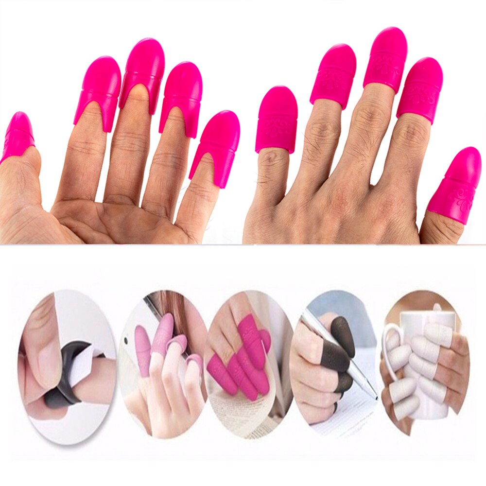 Women Double End Nail Art Wood Stick Cuticle Pusher Remover Pedicure Point Dotting Nail Art Tool Set