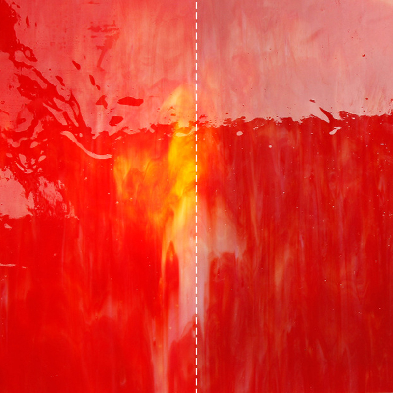 Mehrfarbige Glasmosaik fliesen quadratische Mosaiks teine DIY Mosaik für Kunst handwerk Herstellung mit Kasten für Handwerk Hobby Kunst Zauberstab dekoration: nackt