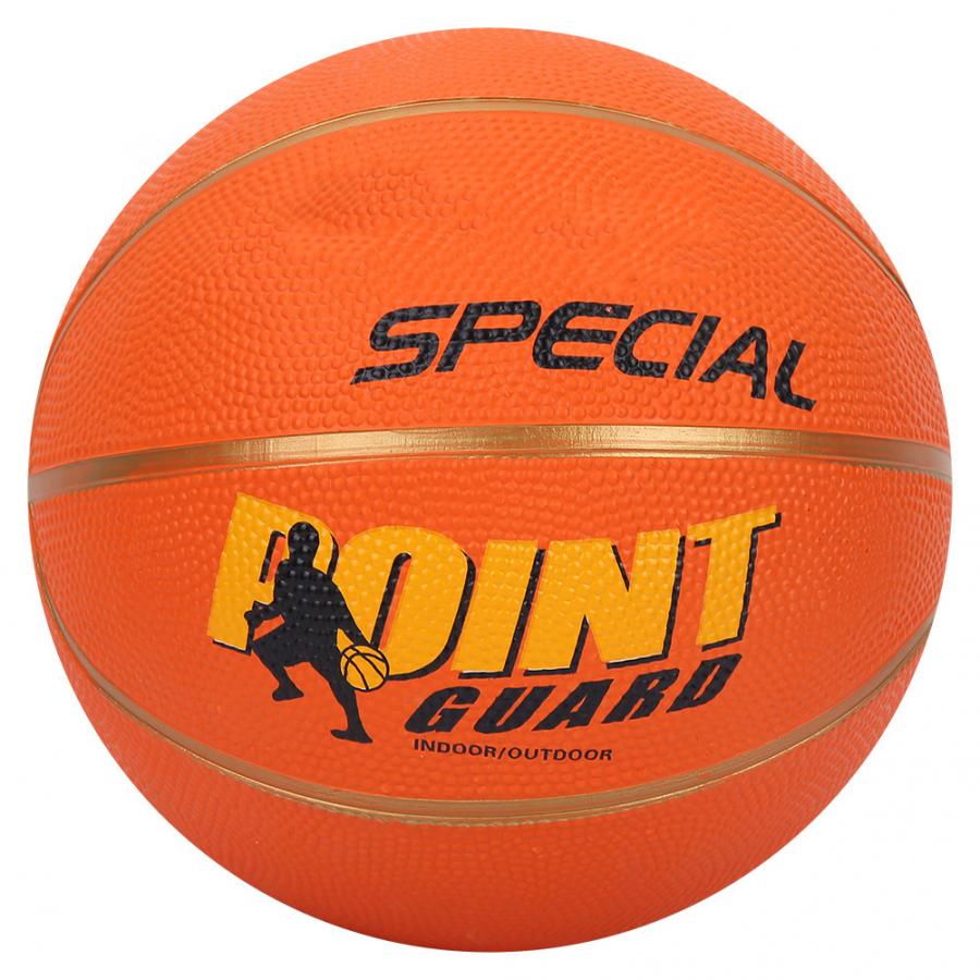 Children Basketball Size 5 Rubber Children Student Sport Training Basketball Orange Gilt-edged For Training Equipment