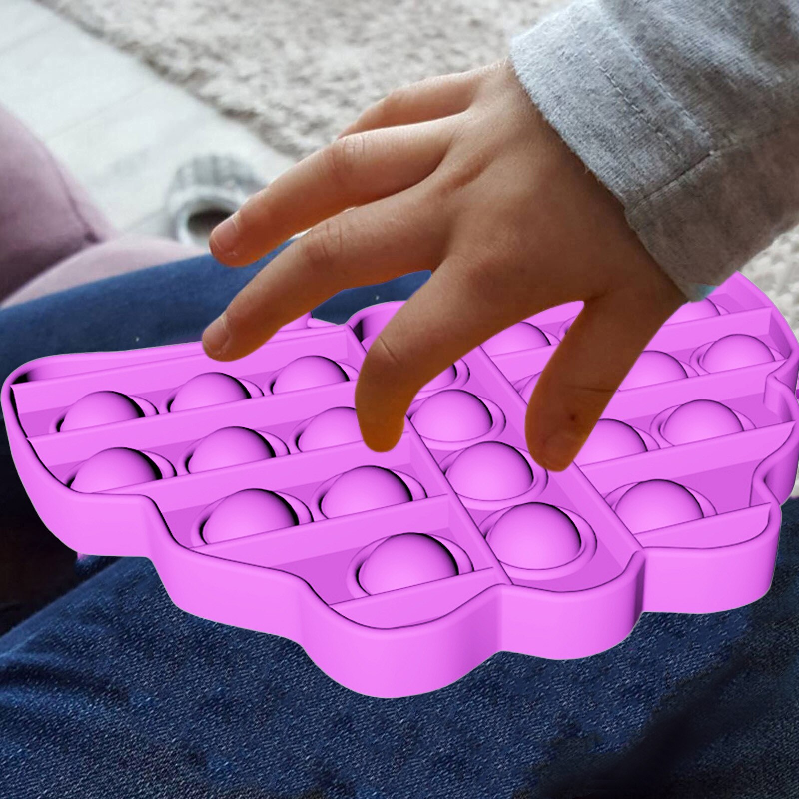 1PCS Push Blase Zappeln Sensorischen Spielzeug Autismus Spezielle Bedürfnisse Stressabbau Autismus Spezielle Bedürfnisse Stressabbau Anti-Stress-Spielzeug