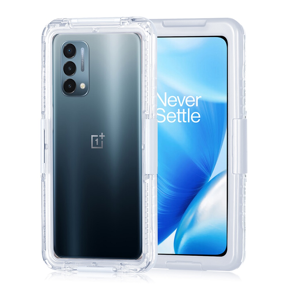 Universal Waterproof Phone Case for Nothing Phone (3a) Pro Bumper Shockproof Pouch Protective Full Coverage Anti Water Shell: Ivory