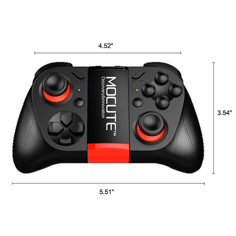 MOCUTE 050 Controller Wireless Gamepad Remote Joystick For IOS Android Tablet TV Box Holder Stander VR Smartphone Gamepad