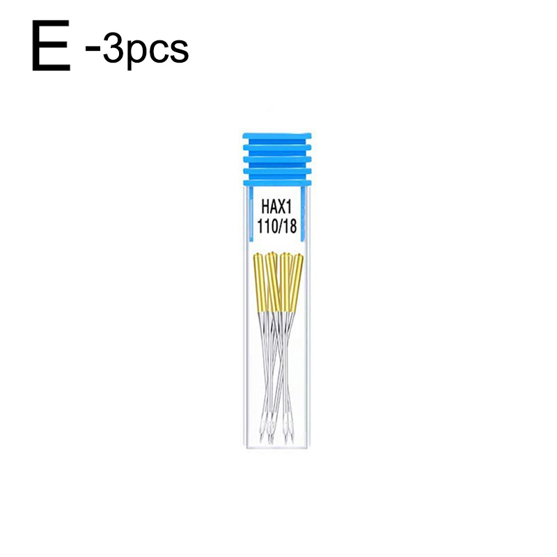 3/10Pcs/Set Sewing Machine Anti-Jump Needle Elastic Cloth Sewing Needle Accessories Household Sewing Tools: E