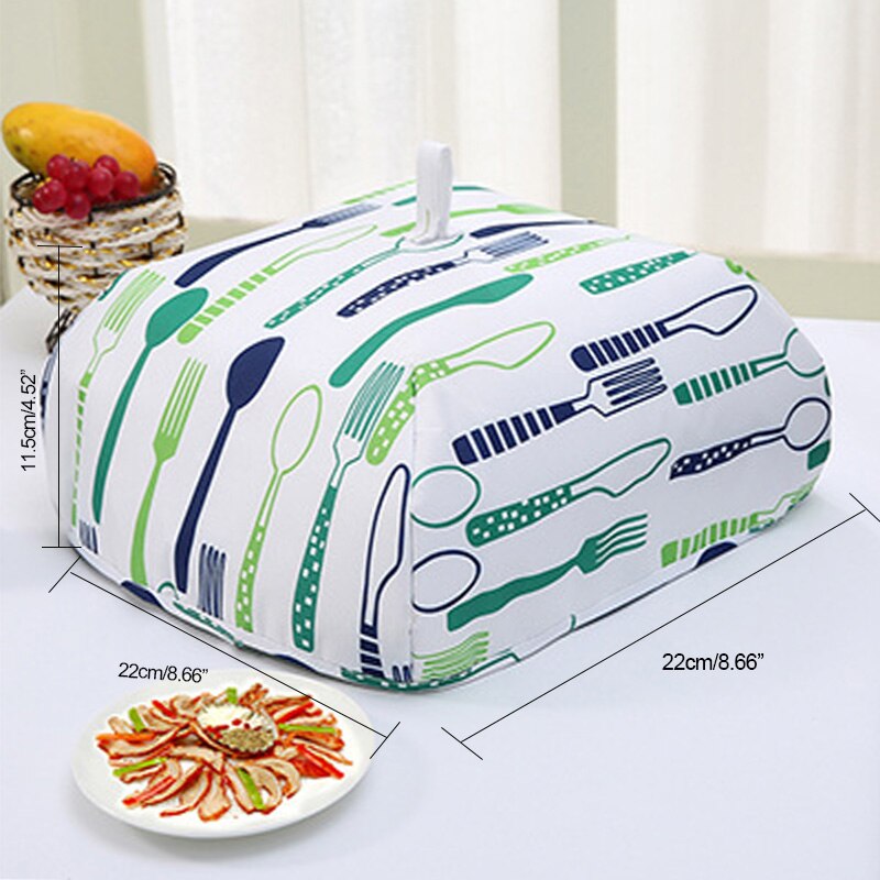 Food Covers Cute Cartoon Kitchen Folded Kitchen Food Dish Cover Food Cover Umbrella Hygiene Style Kitchenware Outdoor Picnic: S-B2