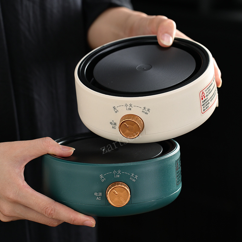 Mini estufa eléctrica de cerámica con calefacción por infrarrojos, calentador de caldera de agua y leche, quemador de encimera para café Moka, estofado, olla , Cocina de Inducción