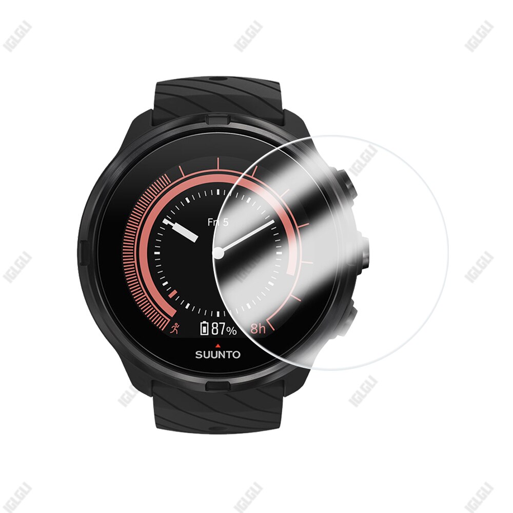 Verre trempé de pour montre connectée Suunto Watch 3 5 7 9, film de protection Transparent, accessoires
