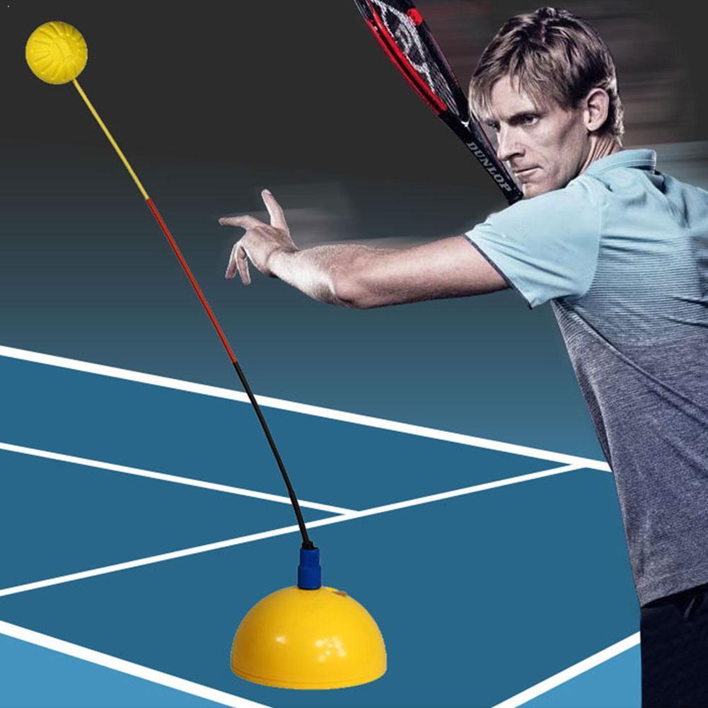 Tennis træner bærbart udstyr rebound træningsværktøj rebounder swing bold maskine tennis tilbehør