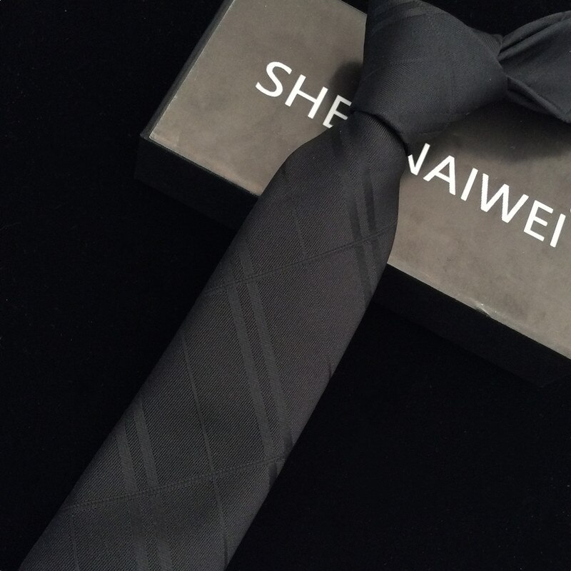 Neue 6CM Roten Streifen Hals Binden Hochzeit Blumen- Gravata Schlank Krawatten Für Männer Krawatten Punkt Mann zubehör: 12