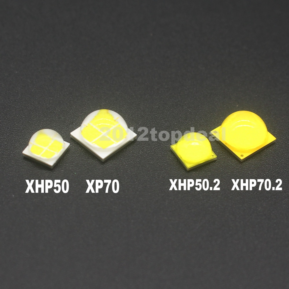CREE XHP50 XHP70 XHP50.2 XHP70.2 2 génération blanc froid neutre blanc émetteur LED 6V 12V