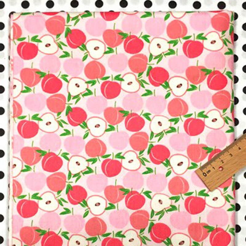 100% algodón viaPhil fruta fresca familia piña plátano DE SANDIA cereza Kiwi tela de Patchwork Tela de decoración para el hogar
