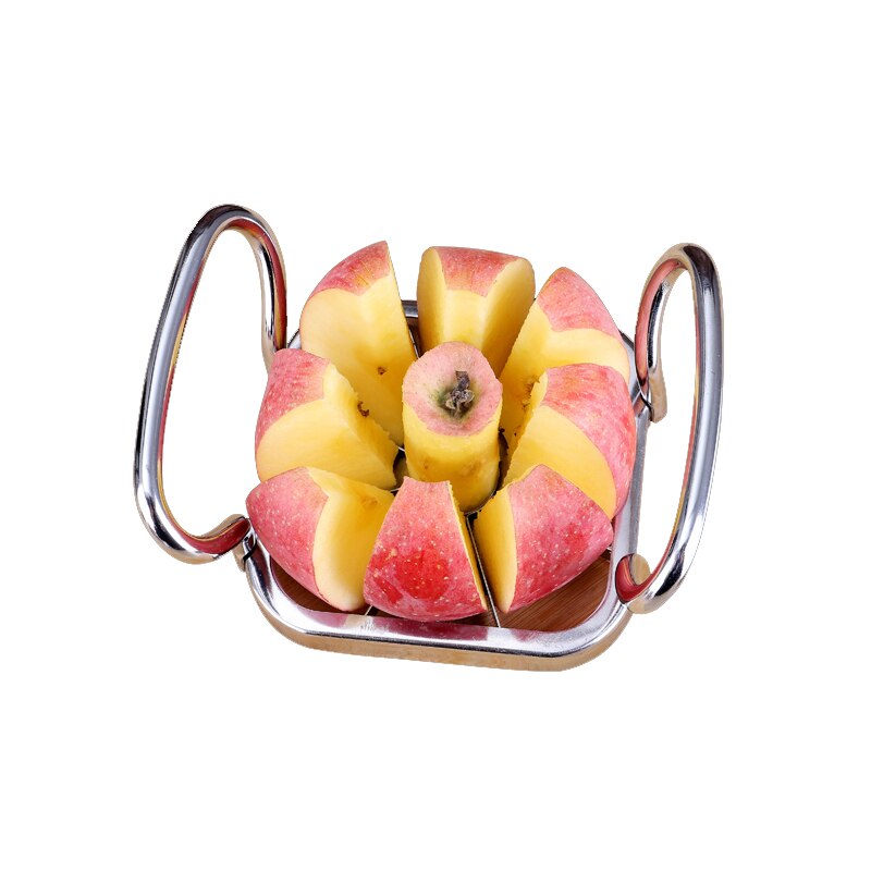 Multifunktionel 5 in 1 grøntsagsskæremaskine frugtskærer i rustfrit stål æble kartoffel pommes frites køkkentilbehør