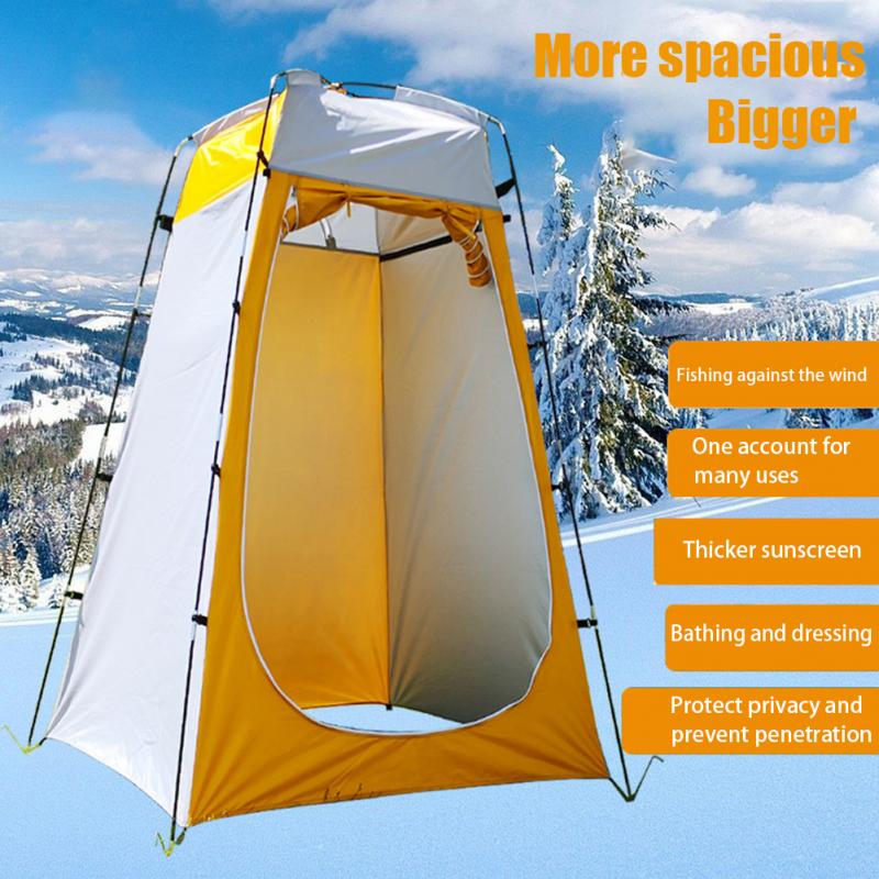 Tenda Spogliatoio Portatile - Rifugio Privacy - Doccia Esterna Traspirante per Spiaggia, Bici